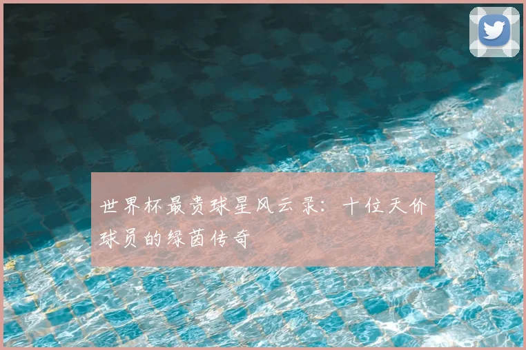 世界杯最贵球星风云录：十位天价球员的绿茵传奇